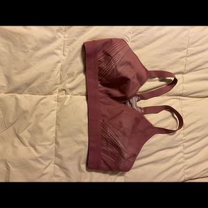 LULULEMON ATHLETICA | LULU INTIMATES AWAKE TO LACE SPORTS BRA 38D.  DUSTY PINK